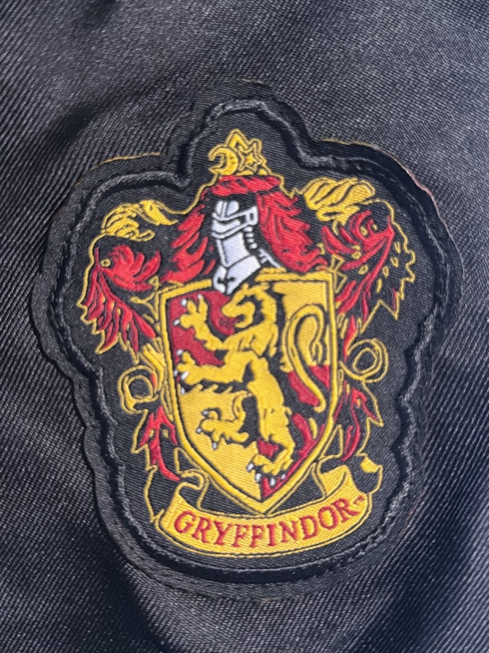Gryffindor Kids' Black Jacket with Red & Gold Crest